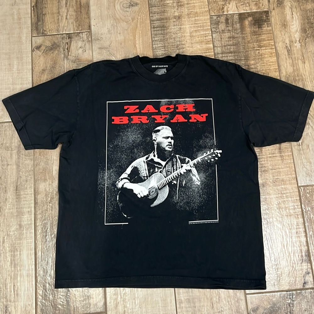 Zach Bryan Quittin Time Tee Sz XL